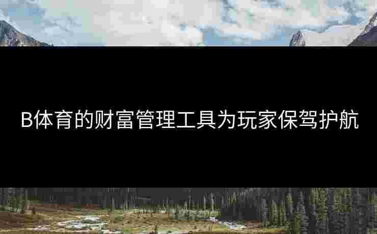 B体育的财富管理工具为玩家保驾护航